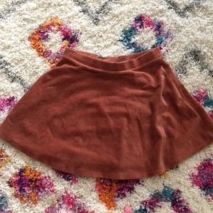 Soft brown skirt